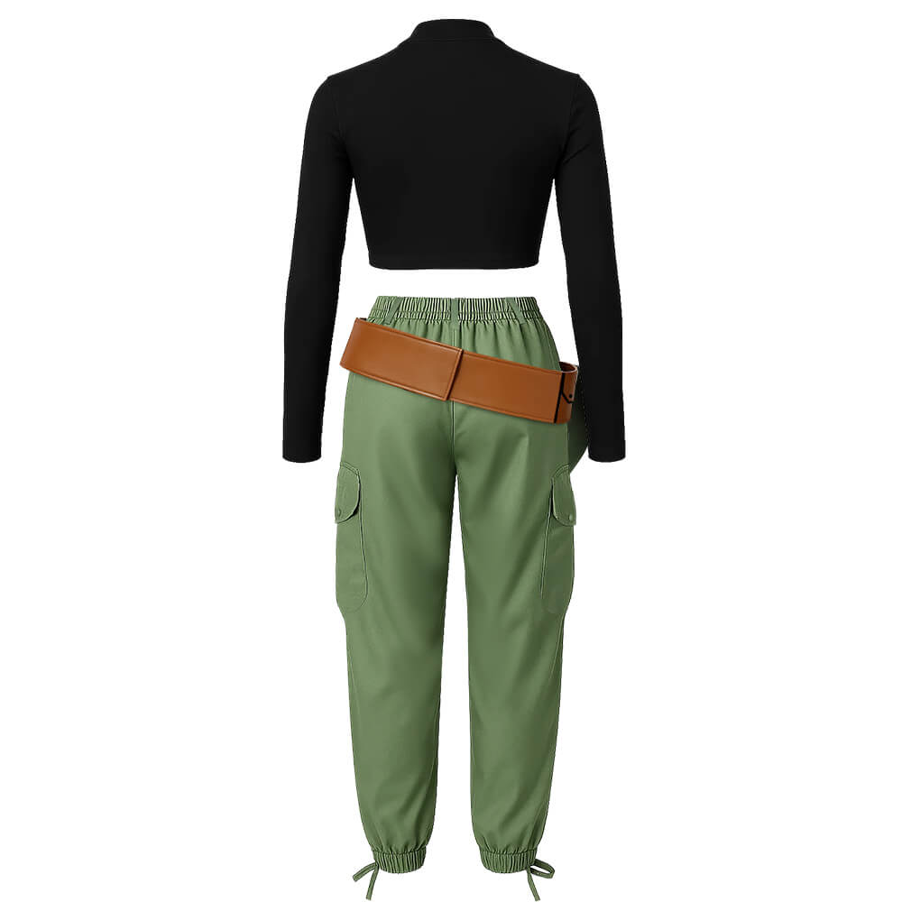 Kim Possible Cosplay Costume Classic Suit