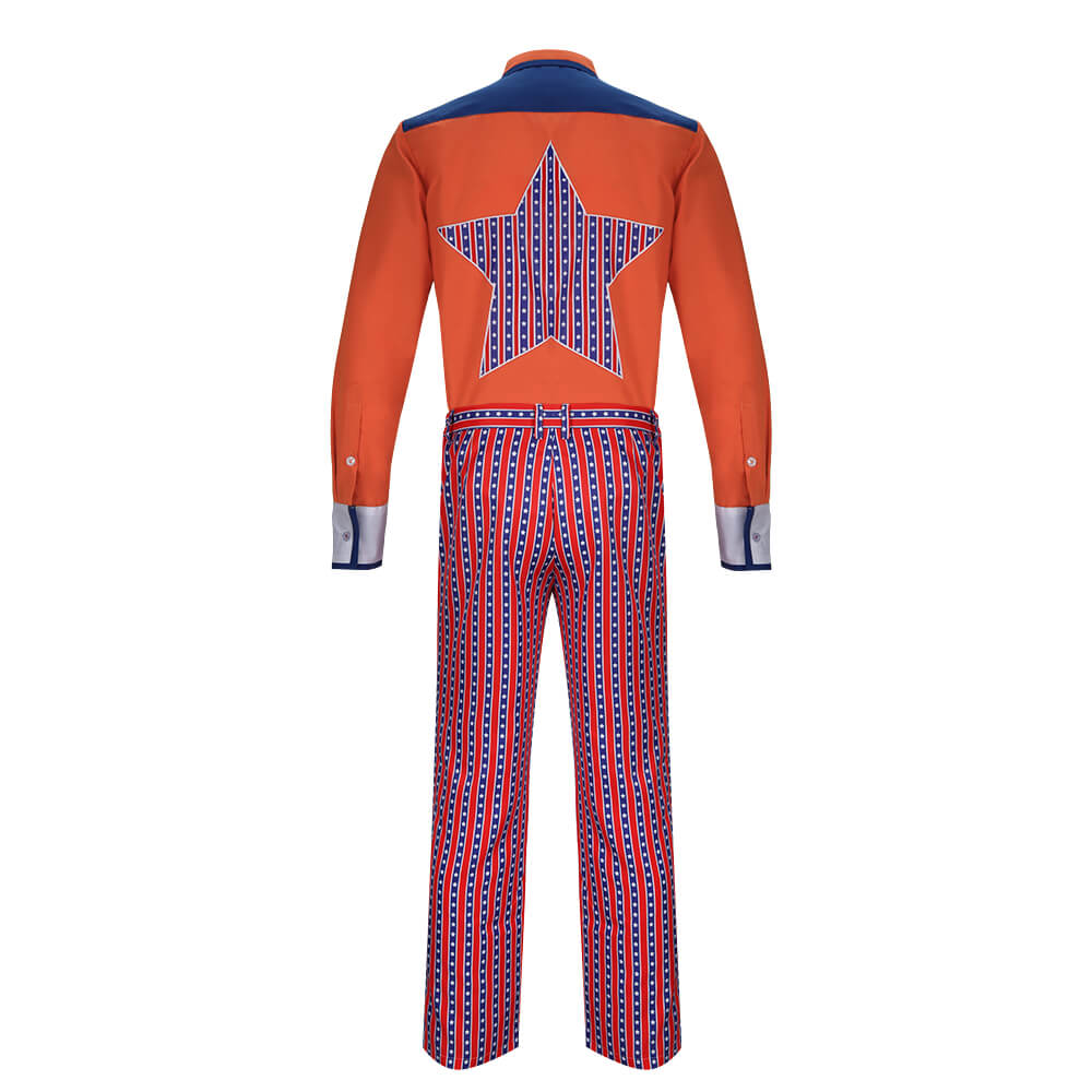 Kingpin Roy Munson Cosplay Costume Bowling Movie Shirt Pants Vikidoky