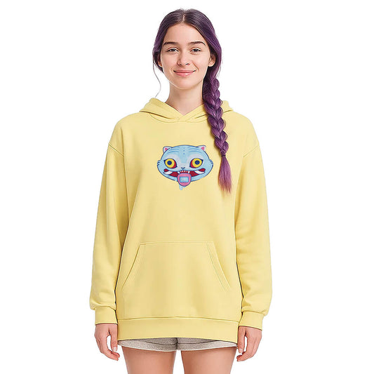 Kpop Demon Hunters Zoey Derpy Tiger Hoodie Cosplay Costume