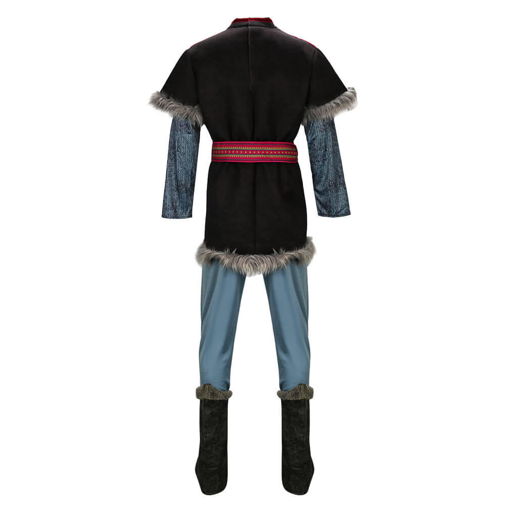 Frozen Kristoff Bjorgman Cosplay Costume Halloween Vikidoky