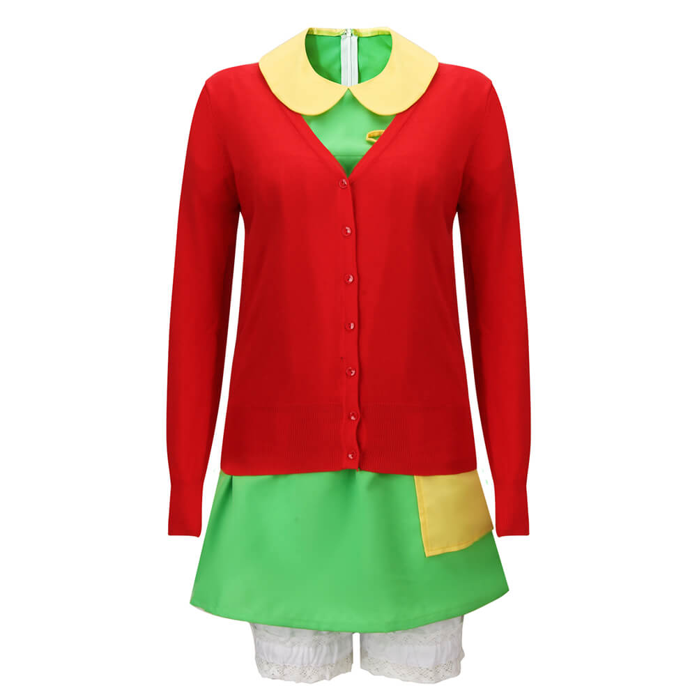 El Chavo Del Ocho La Chilindrina Cosplay Costume (Ready to Ship) Vikidoky