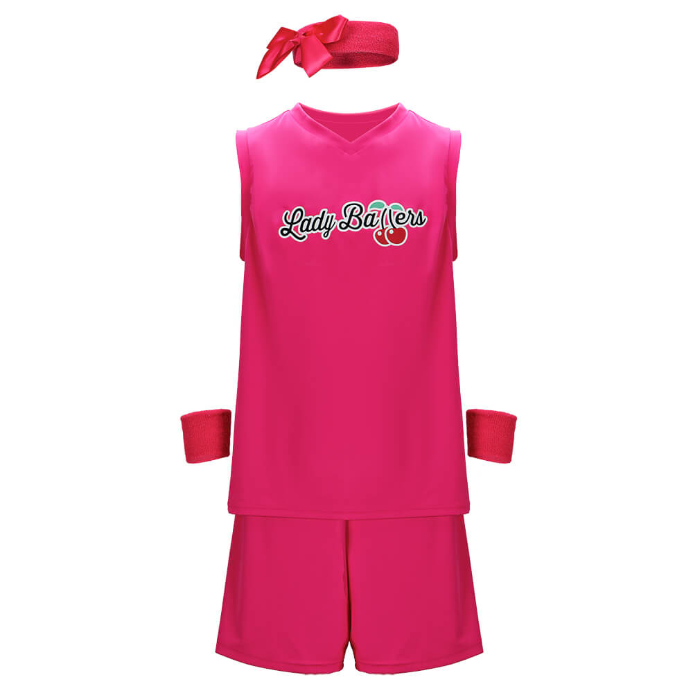 Lady Ballers Basketball Jersey for Men Vikidoky