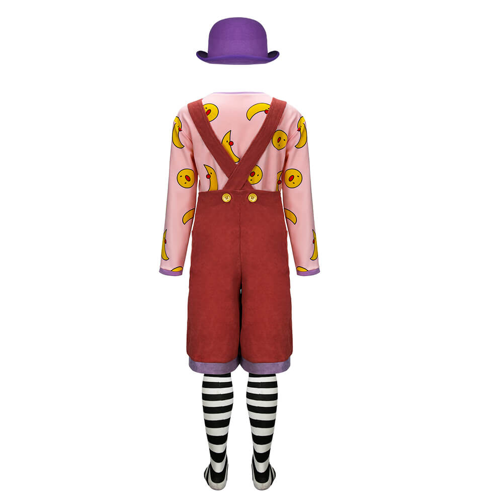 Loonette The Clown Cosplay Costume The Big Comfy Couch Halloween (Ready to Ship) Vikidoky