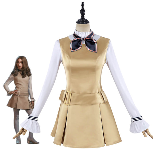 M3GAN 2.0 Doll Megan Cosplay Costume for Adults Kids - VikiDoky