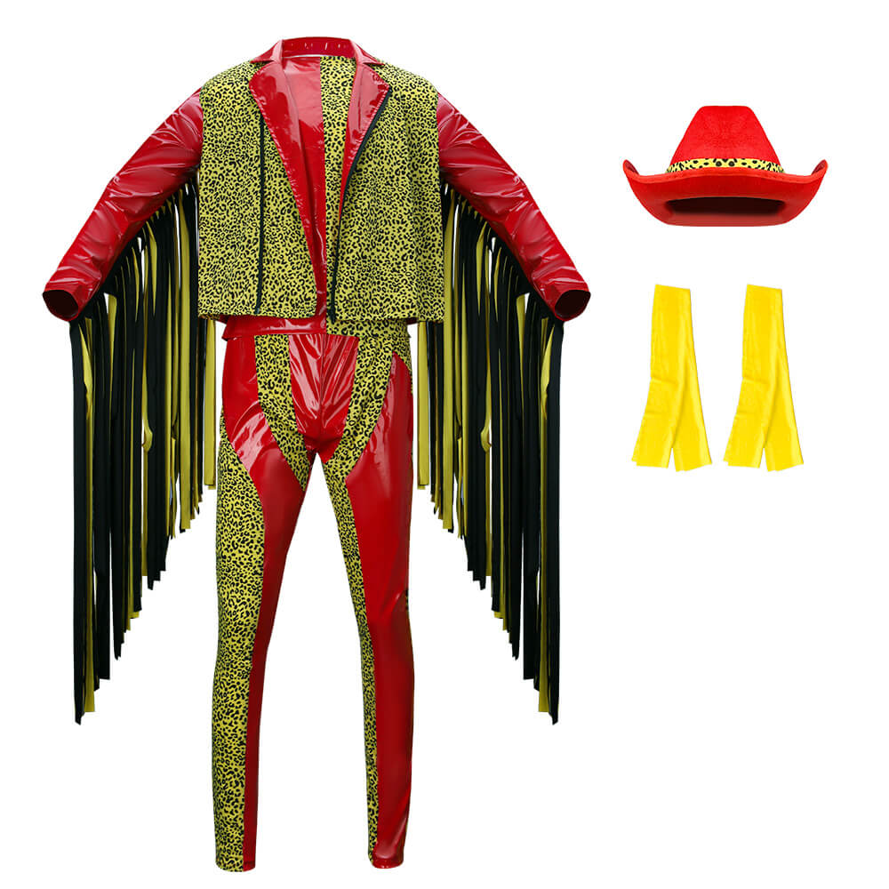 Macho Man Randy Savage Cosplay Costume WWE Wrestling (Ready to Ship) Vikidoky