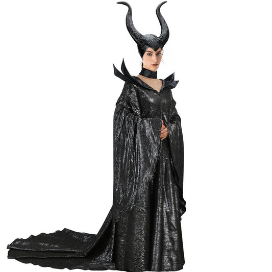 Disney Maleficent Angelina Jolie Cosplay Costume Helmet Mistress of Evil Vikidoky