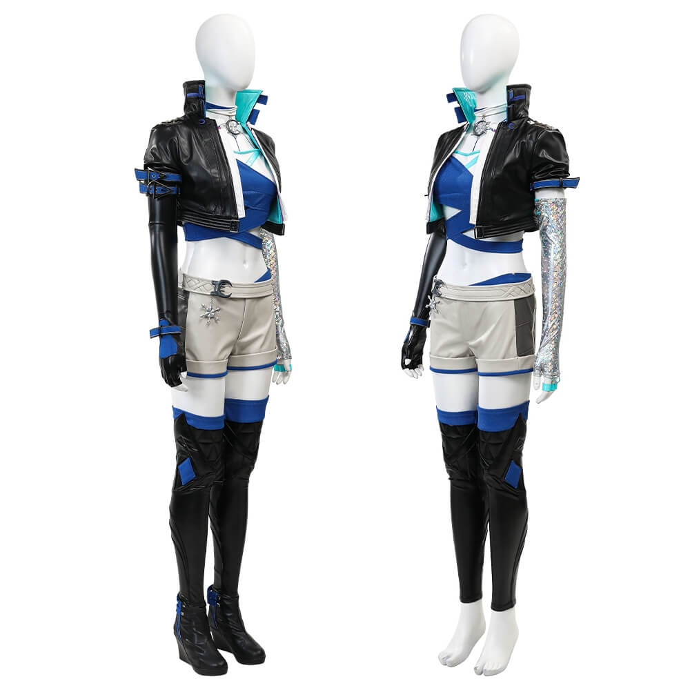 Rivals Luna Snow Cosplay Costume Vikidoky