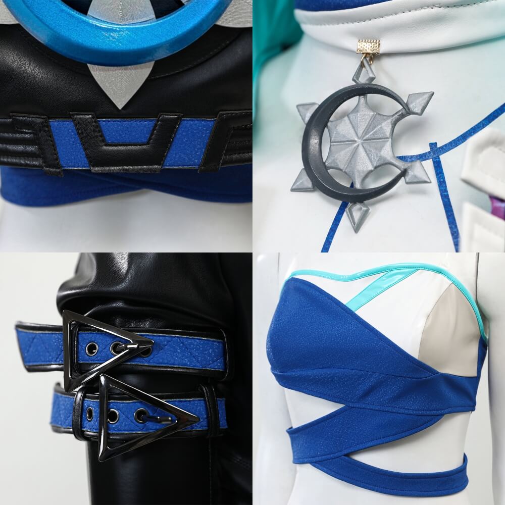 Rivals Luna Snow Cosplay Costume Vikidoky