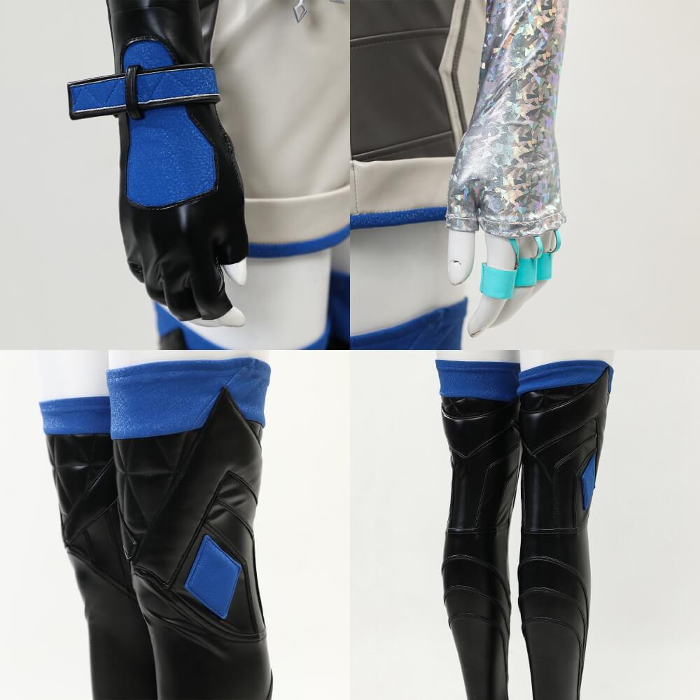 Rivals Luna Snow Cosplay Costume Vikidoky