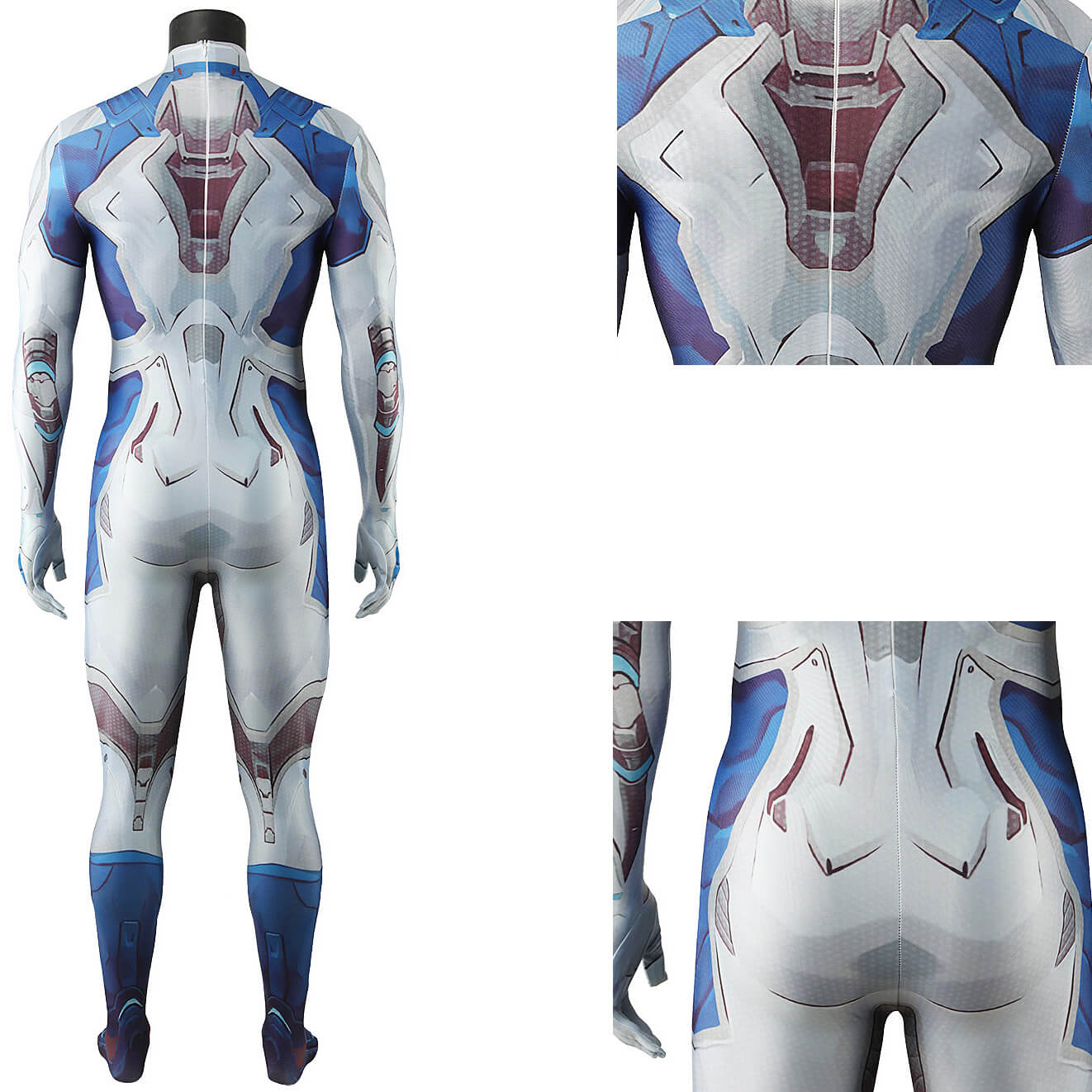 Marvel Rivals Mister Fantastic Reed Richards Cosplay Costume Jumpsuit Vikidoky