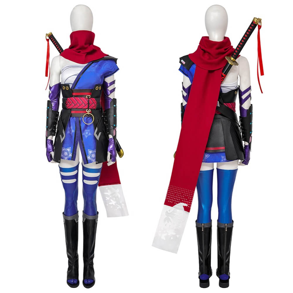 Marvel Rivals Psylocke Cosplay Costume Vikidoky
