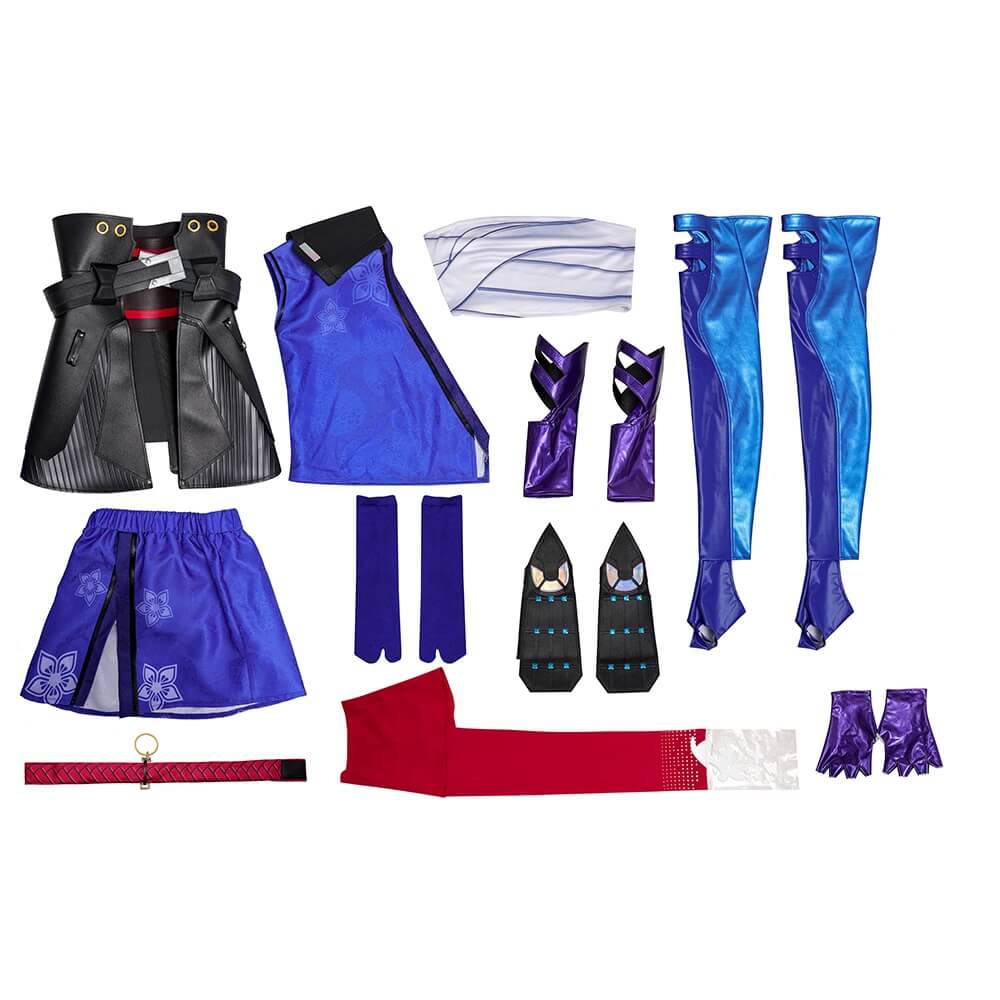 Marvel Rivals Psylocke Cosplay Costume Vikidoky