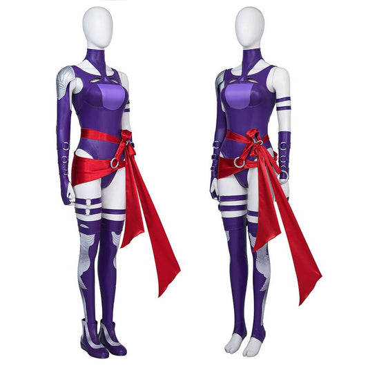 Marvel Rivals Vengeance Psylocke Cosplay Costume Vikidoky