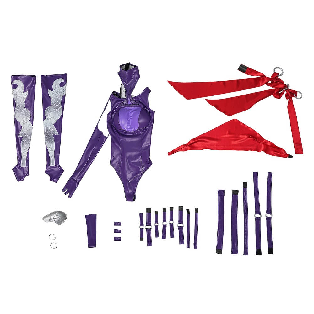 Marvel Rivals Vengeance Psylocke Cosplay Costume Vikidoky