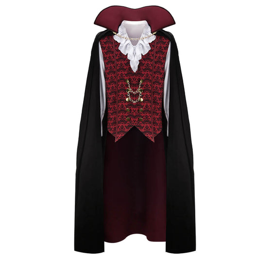 Men's Vampire Uniform Medieval Cosplay Costumes Tops (without pants) Vikidoky