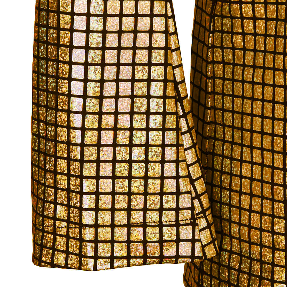 Men's Disco Costumes Jacket Pants Halloween Cosplay Vikidoky