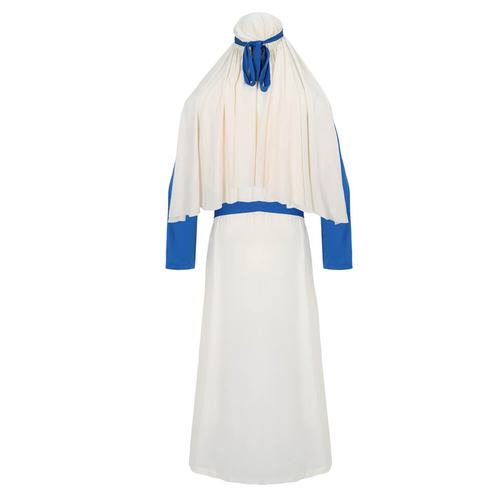 Men's Saint Biblical Religious Costume Jesus Sherherd Fancy Dress for Halloween Vikidoky