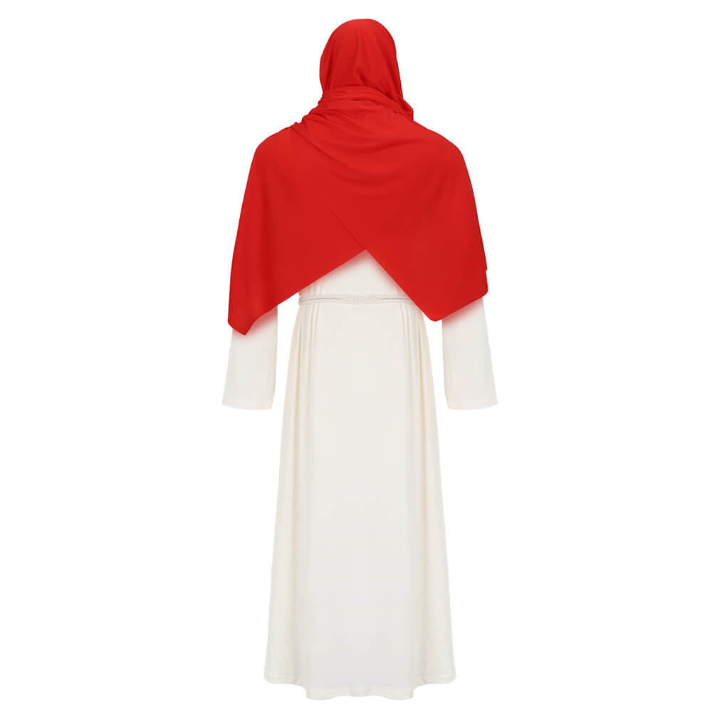Men's Saint Biblical Religious Costume Robe Scarf Shawl Halloween Fancy Dress Vikidoky