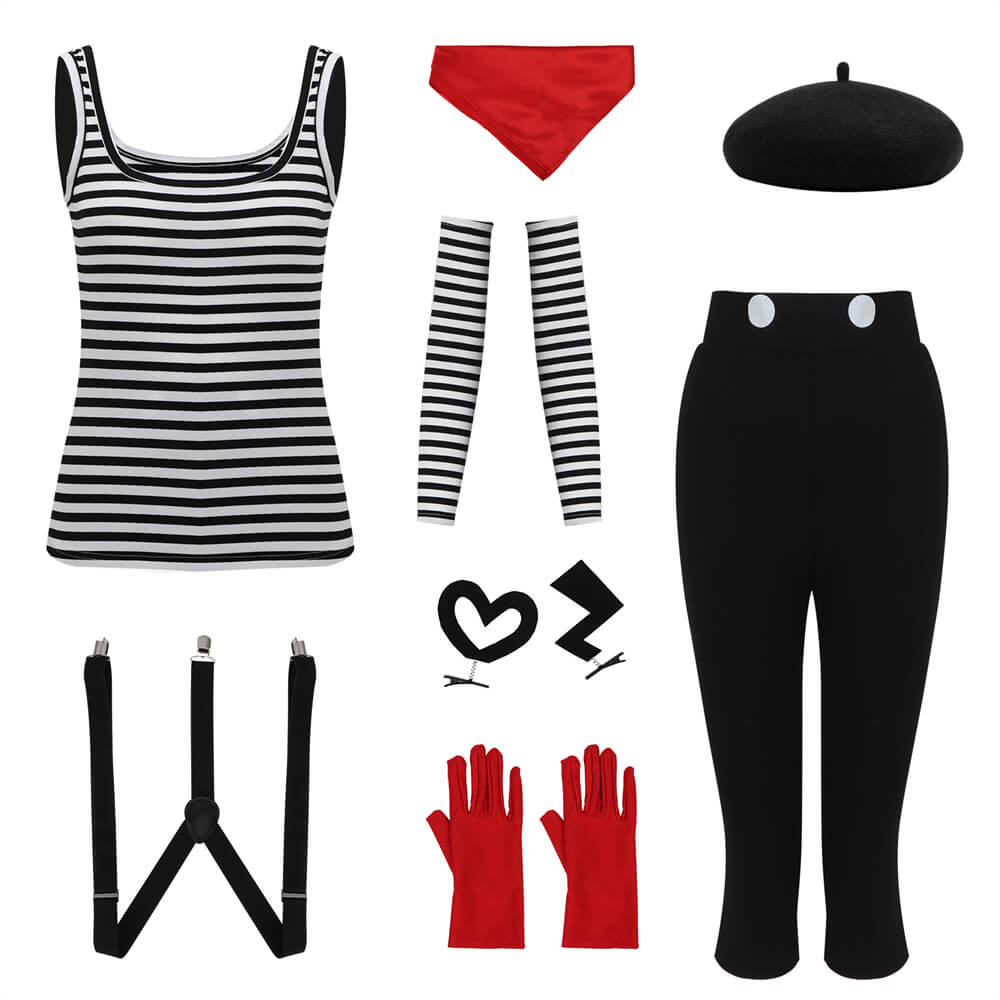 Mime And Dash ChuChu Cosplay Costume - VikiDoky