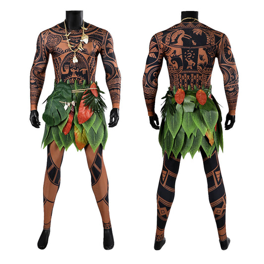 Moana 2 Maui Cosplay Costume Vikidoky