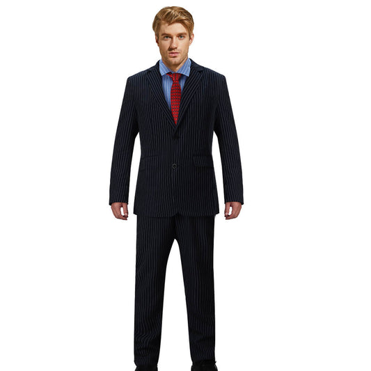 Patrick Bateman Cosplay Costume-Movie American Psycho Vikidoky