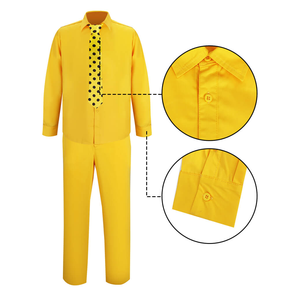 Man with the Yellow Hat Costume Curious George Ted Cosplay (Ready to Ship)