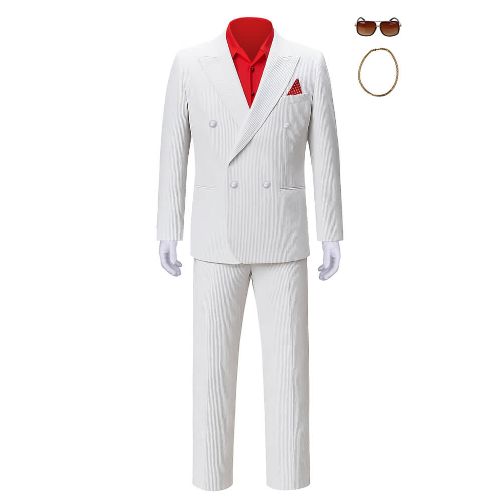 Scarface Tony Montana Cosplay Costume Vikidoky