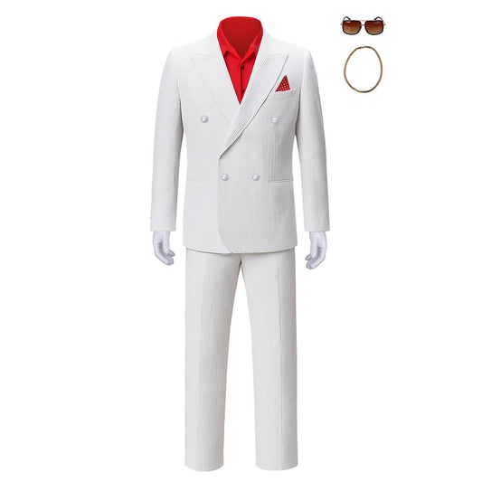 Scarface Tony Montana Cosplay Costume Vikidoky - VikiDoky