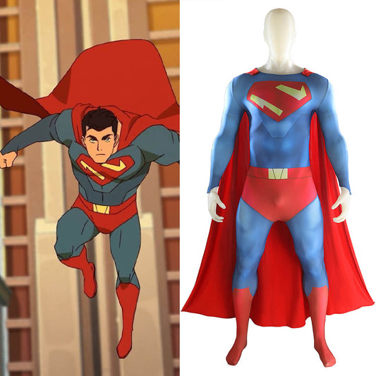 Clark Kent My Adventures with Superhero Cosplay Costume for Halloween