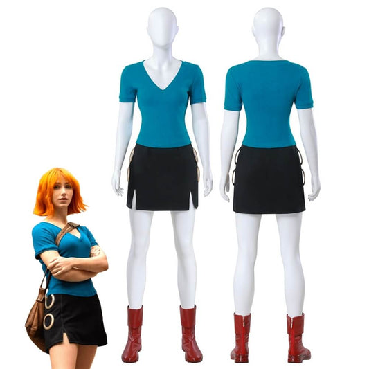 One Piece Nami Cosplay Costume TV Season 2