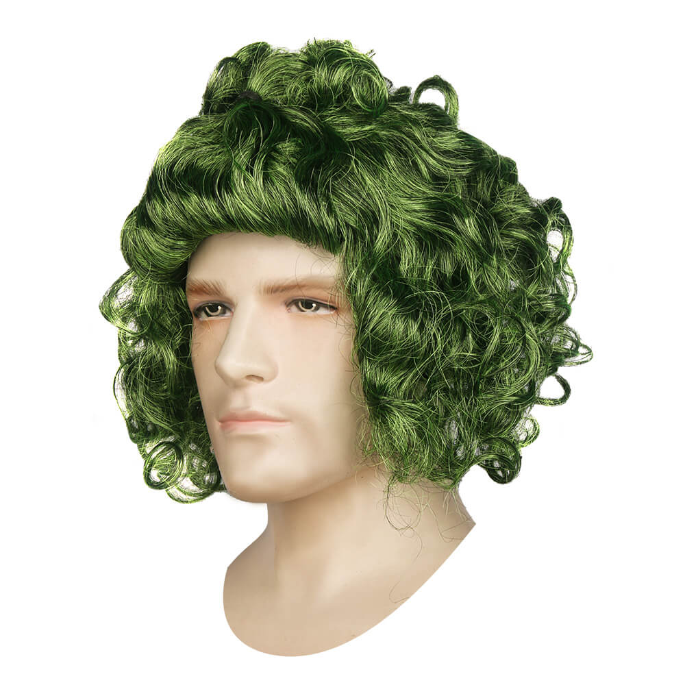 Oompa Loompa Wig Charlie and the Chocolate Factory Cosplay Vikidoky
