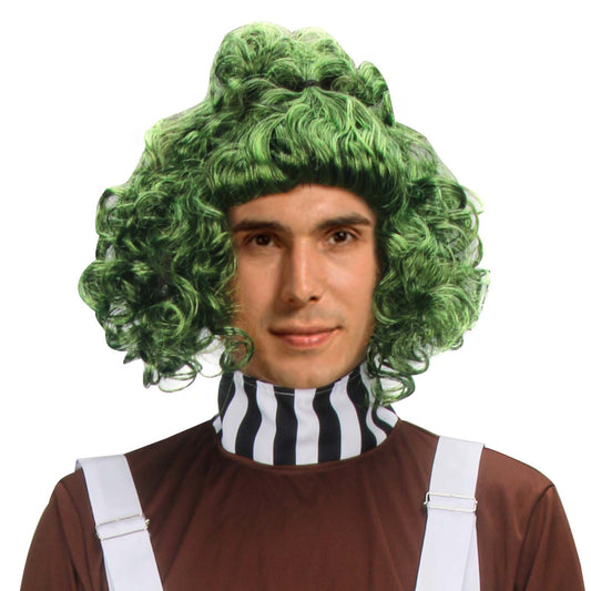 Oompa Loompa Wig Charlie and the Chocolate Factory Cosplay Vikidoky