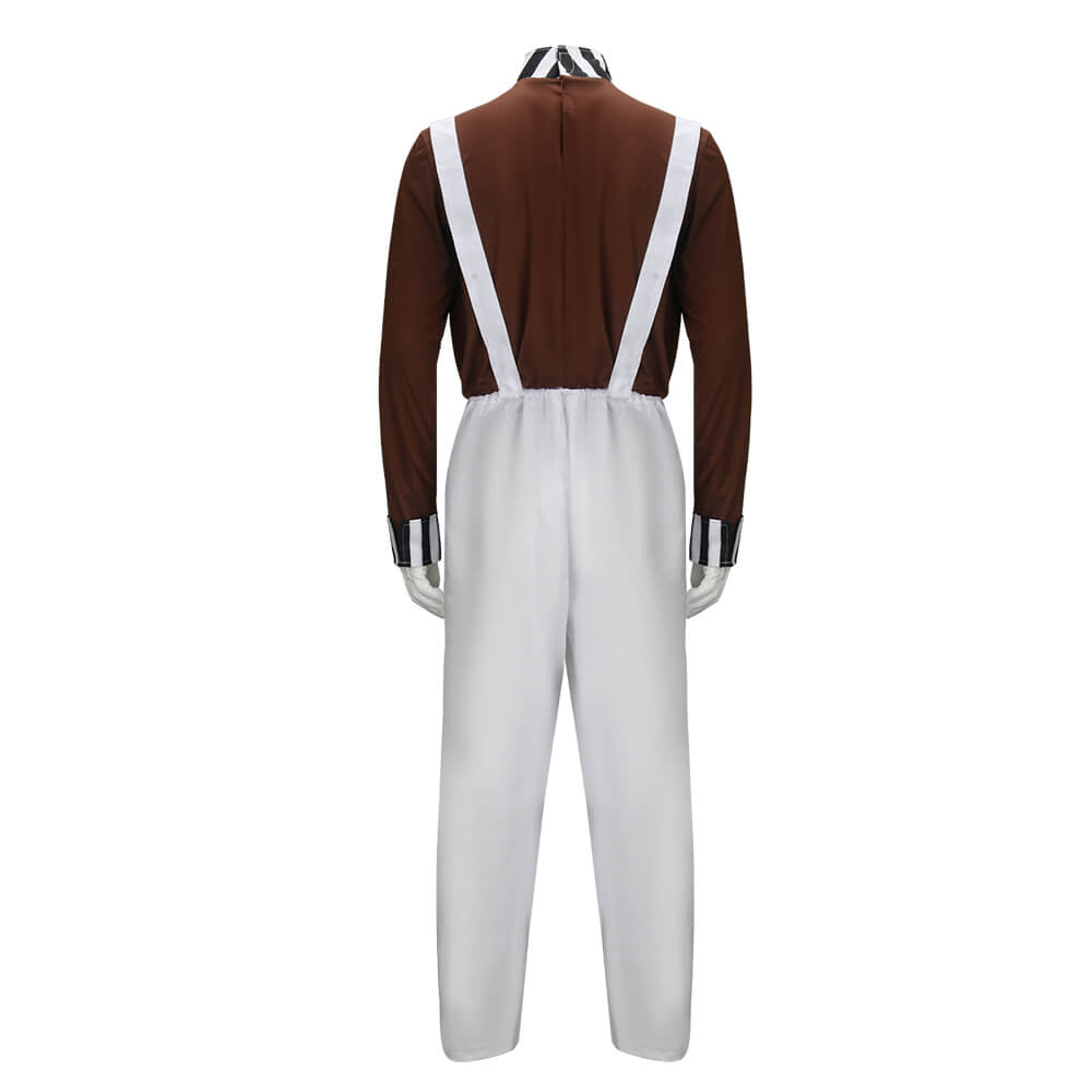 Charlie and the Chocolate Factory Oompa Loompa Cosplay Costume Style B Vikidoky