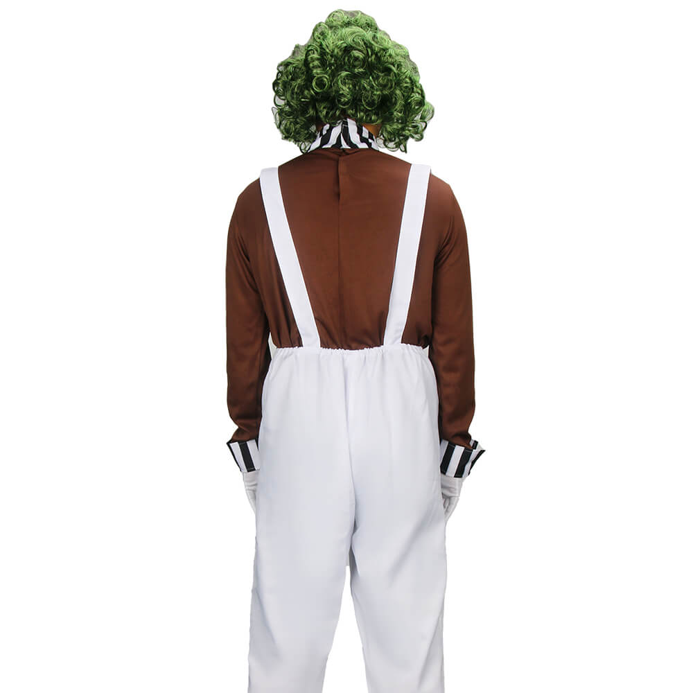 Charlie and the Chocolate Factory Oompa Loompa Cosplay Costume Style B Vikidoky