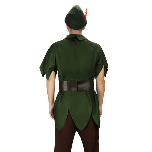 Adults Peter Pan Costume Halloween Christmas Fancy Dress (Ready to Ship) Vikidoky