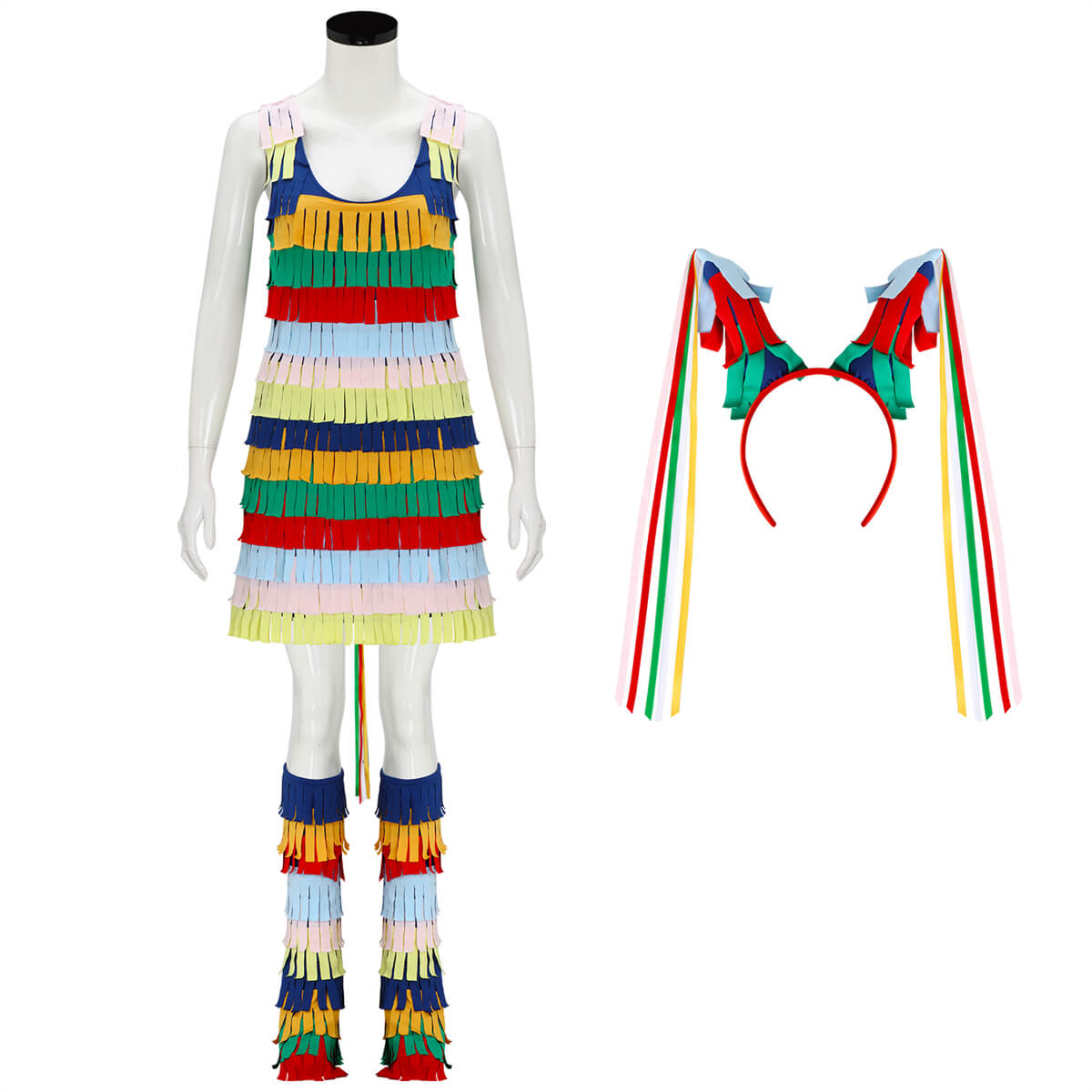Pinata Costume for Women Halloween Outfit Fancy Dress Vikidoky