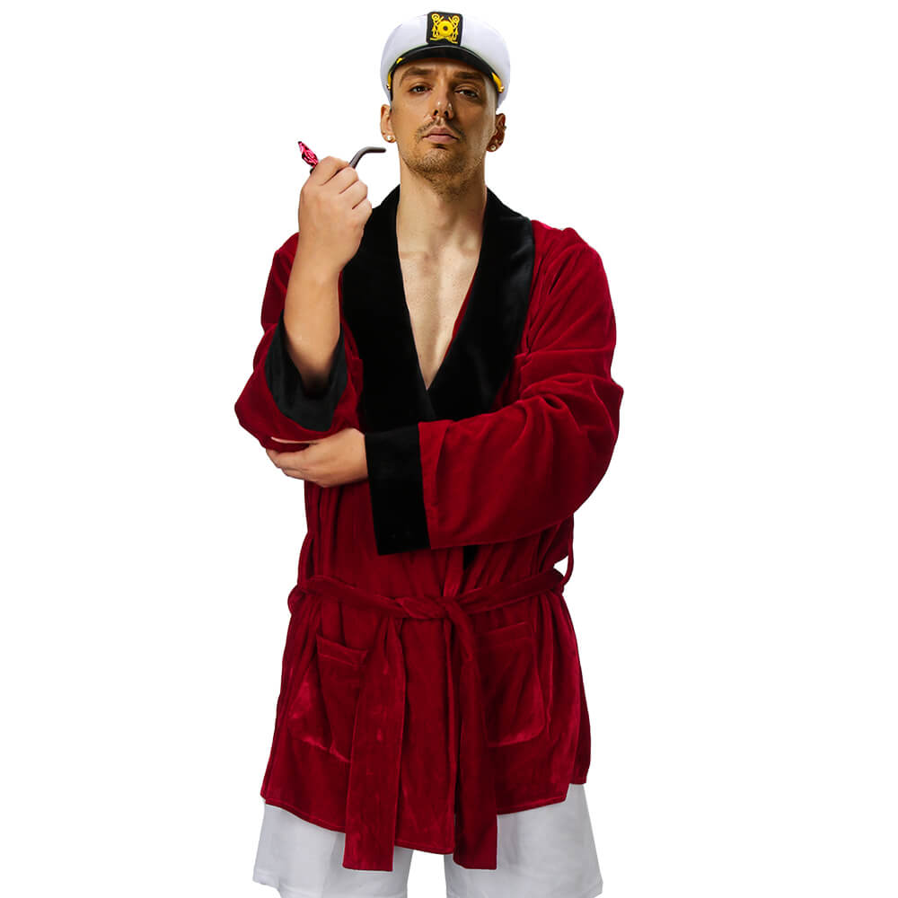 Playboy Hugh Hefner Cosplay Costume Halloween (Ready to Ship) Vikidoky