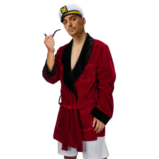 Playboy Hugh Hefner Cosplay Costume Halloween (Ready to Ship) Vikidoky