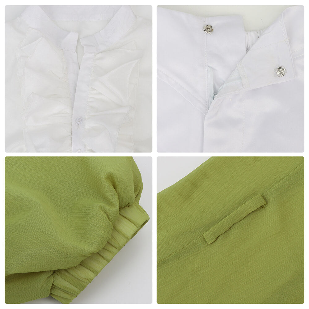 Poor Things Bella Baxter Cosplay Costume Party Outfits (M/XXLReady to Ship) Vikidoky