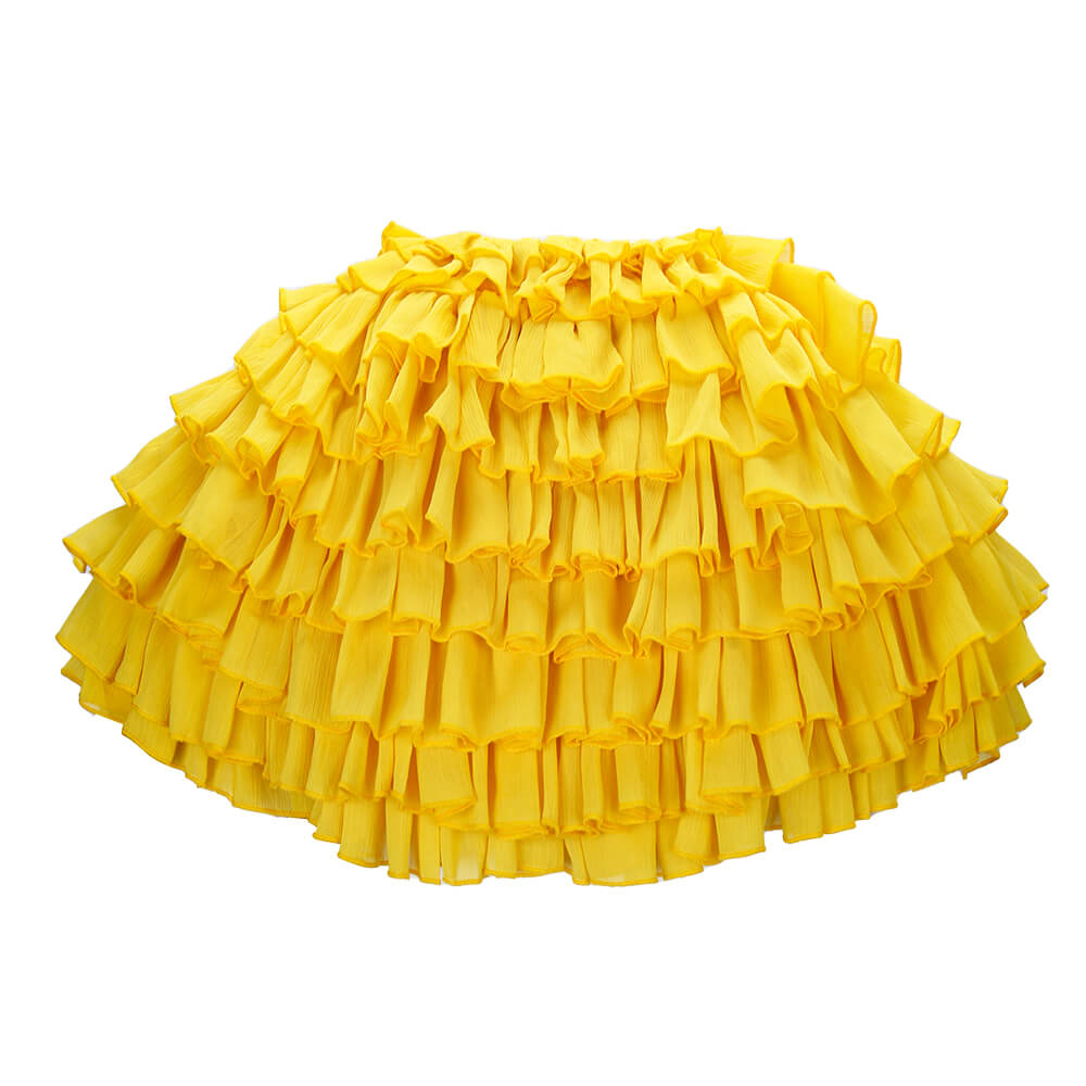 Poor Things Bella Baxter Cosplay Cape Yellow (Ready to Ship) Vikidoky