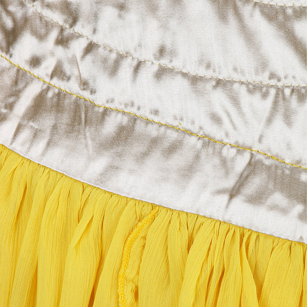 Poor Things Bella Baxter Cosplay Cape Yellow (Ready to Ship) Vikidoky
