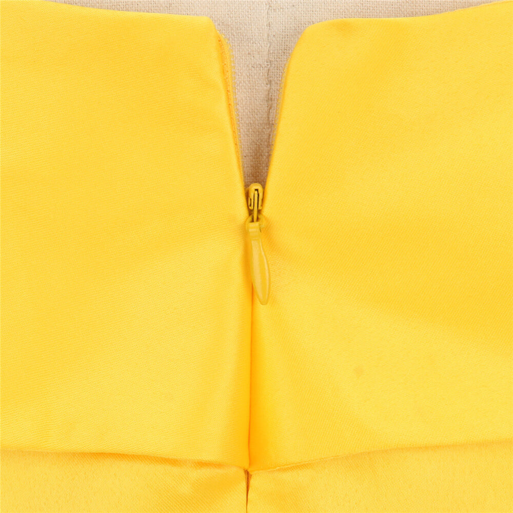 Princess Belle Kids Yellow Dress Beauty and the Beast Party Outfits Vikidoky