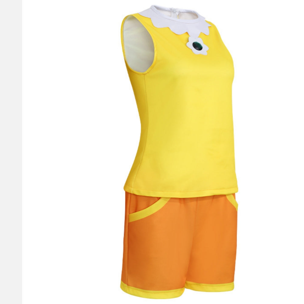 Mario Tennis Aces Princess Daisy Cosplay Costume
