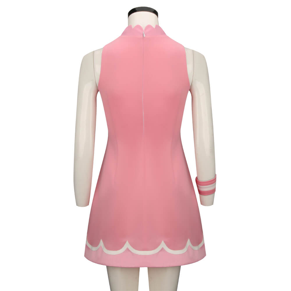 Mario Tennis Aces Princess Peach Dress Cosplay Costume (In Stock) Vikidoky