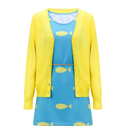 BoJack Horseman Princess Carolyn Cosplay Costume for Halloween Vikidoky