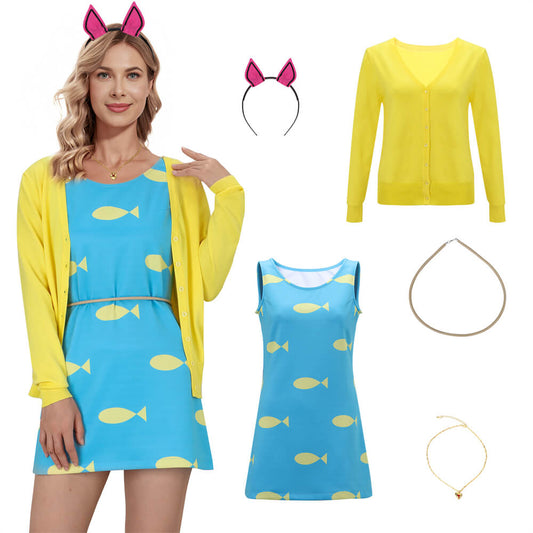 BoJack Horseman Princess Carolyn Cosplay Costume for Halloween Vikidoky