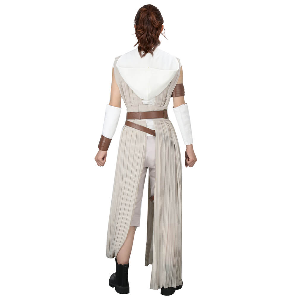 Star Wars Rey Cosplay Costume The Rise of Skywalker Vikidoky