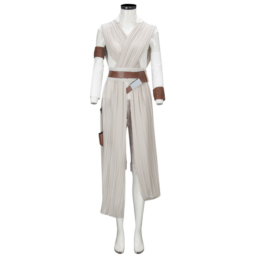 Star Wars Rey Cosplay Costume The Rise of Skywalker Vikidoky