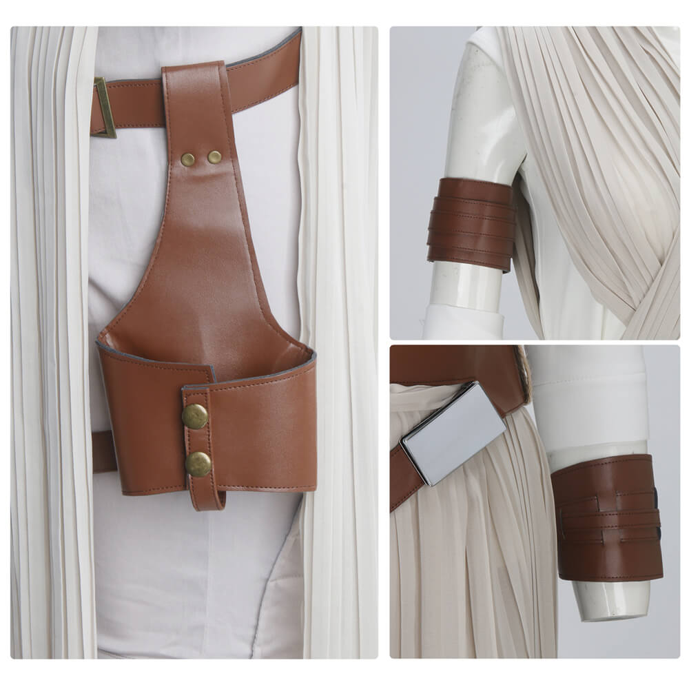 Star Wars Rey Cosplay Costume The Rise of Skywalker Vikidoky