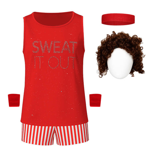Richard Simmons Fitness Costumes Workout Halloween Outfits - VikiDoky